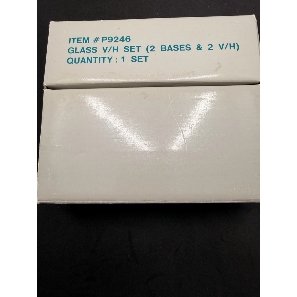 PartyLite Quilted Crystal Pair Votive Candle Holders Retired P9246 Taper Candle - Picture 8 of 10
